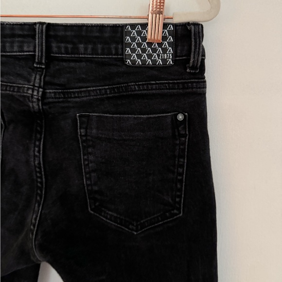 Zara Z1975 black skinny denim jeans - Picture 9 of 9